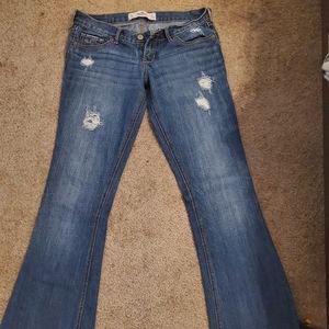 Hollister flare leg jeans